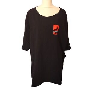 Beyonce RWT 2023 Tour T-Shirt Swag‎ Oversize Graphic Tee XXL Cut Neck Side Slits